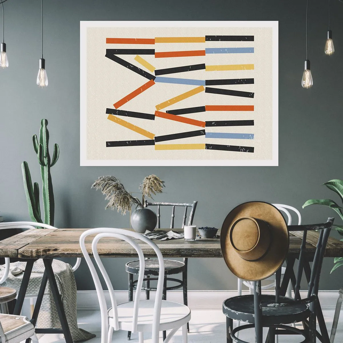 Pôster - Composição ao nível - 100x70 cm