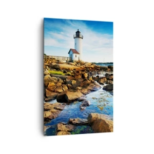 Quadro em tela - Voltem bem, estou à espera - 80x120 cm