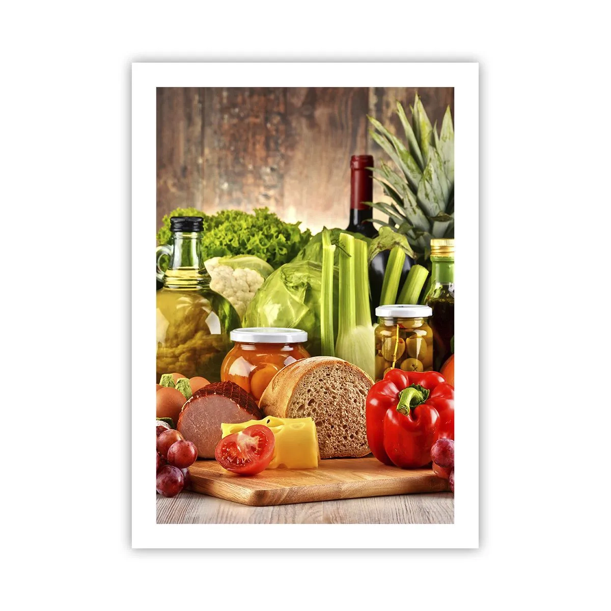 Pôster - Defumados, cozidos, em conserva - 50x70 cm