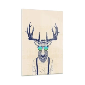 Quadro em vidro - E quem esperavas? - 80x120 cm