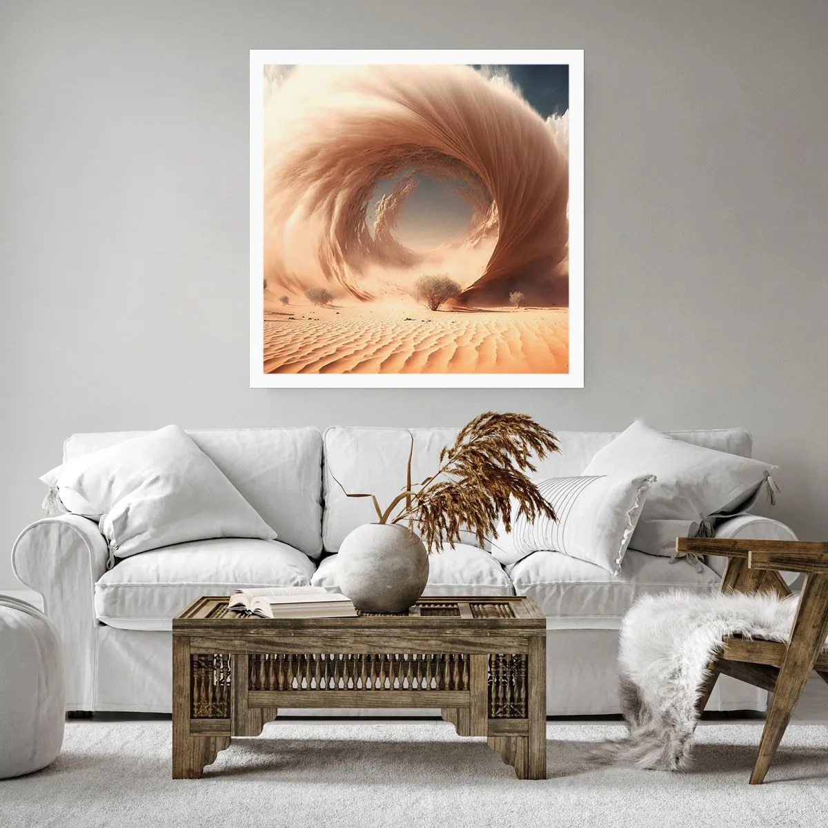 Pôster - Portal aberto - 60x60 cm