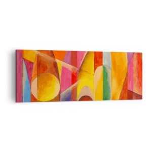 Quadro em tela - Catedral do Sol - 140x50 cm