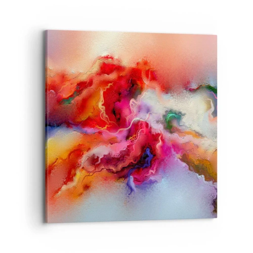 Quadro em tela - Como capturar os sonhos - fumo - 70x70 cm