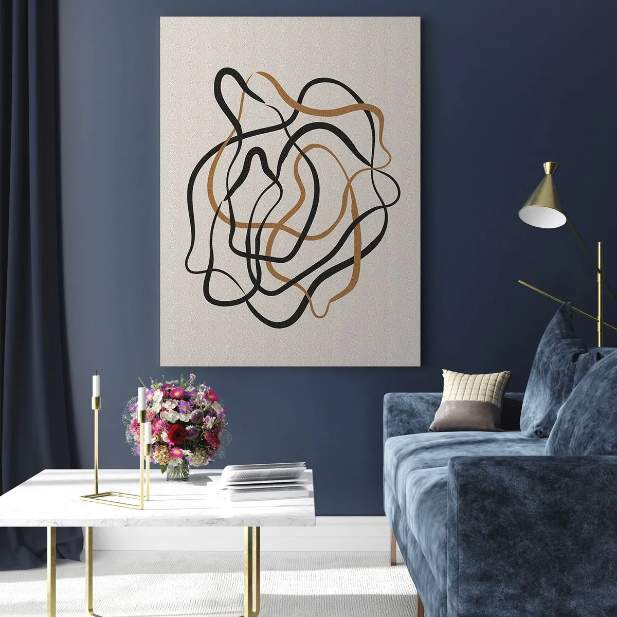 Quadro em vidro - Tudo deu errado - 50x70 cm