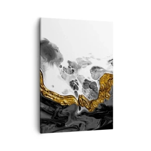 Quadro em tela - Composição orgânica - 50x70 cm