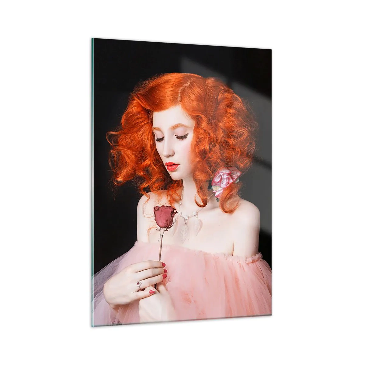 Quadro em vidro - Em estilo barroco - 50x70 cm