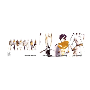 Amostra de Papel de Parede Standard Eco - Elegância elegante e casual sem esforço - Mulher, Modelo, Moda - 100x30 cm