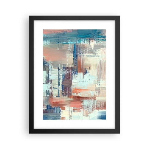 Pôster com moldura preta - Alcance a luz - 30x40 cm