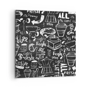 Quadro em tela - Tudo o que precisa é... - 60x60 cm