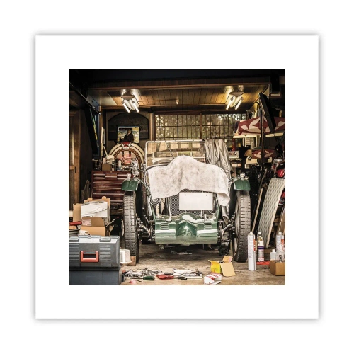 Pôster - De volta ao passado - 30x30 cm