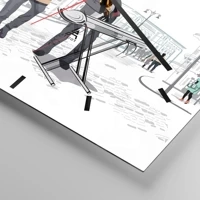 Mostrador com traços