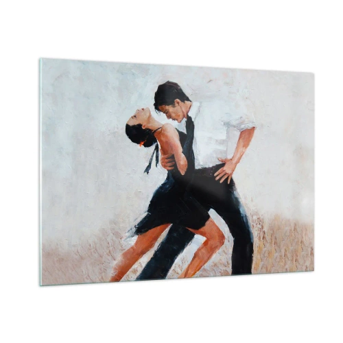 Quadro em vidro - O tango dos meus sonhos - 100x70 cm