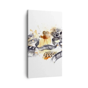 Quadro em tela - Na terra dos sonhos - 45x80 cm