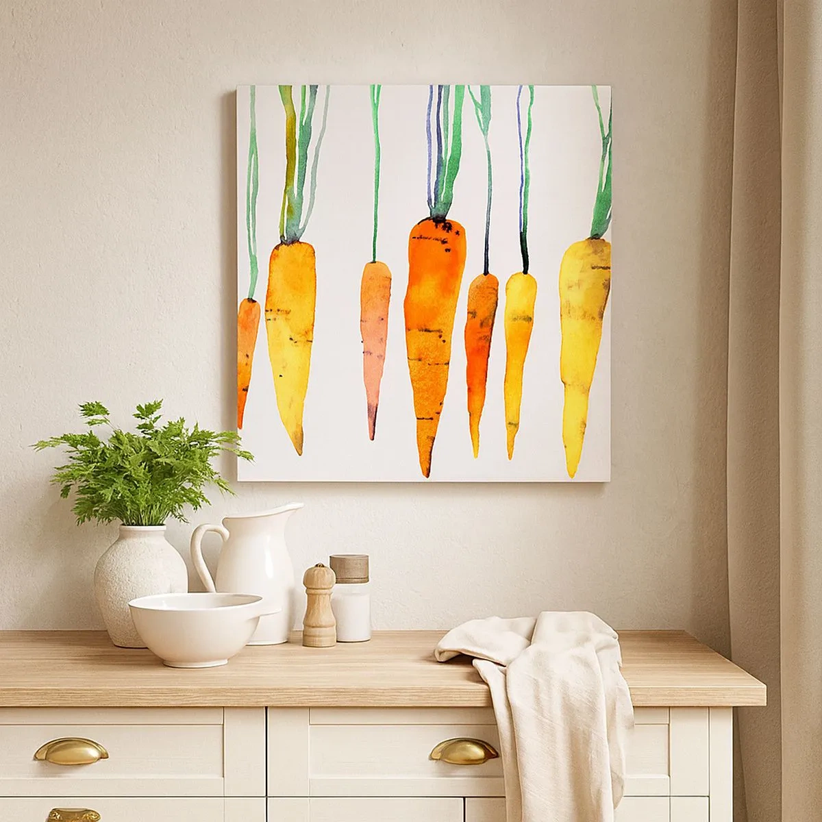 Quadro em tela - A beleza do ordinário - 30x30 cm