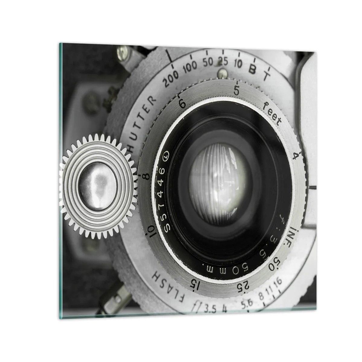 Quadro em vidro - Uma história sobre Hollywood - 50x50 cm