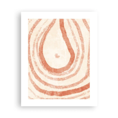 Pôster - Círculos de coral – composição - 40x50 cm