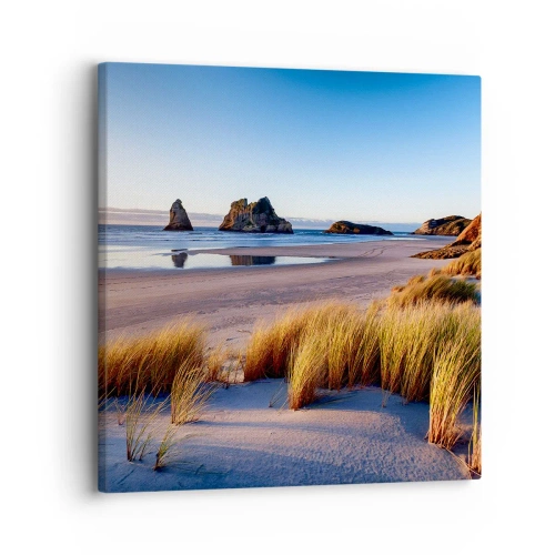 Quadro em tela - Para quem busca a paz - 30x30 cm