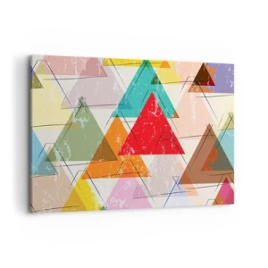 Quadro em tela - Três por três - 120x80 cm
