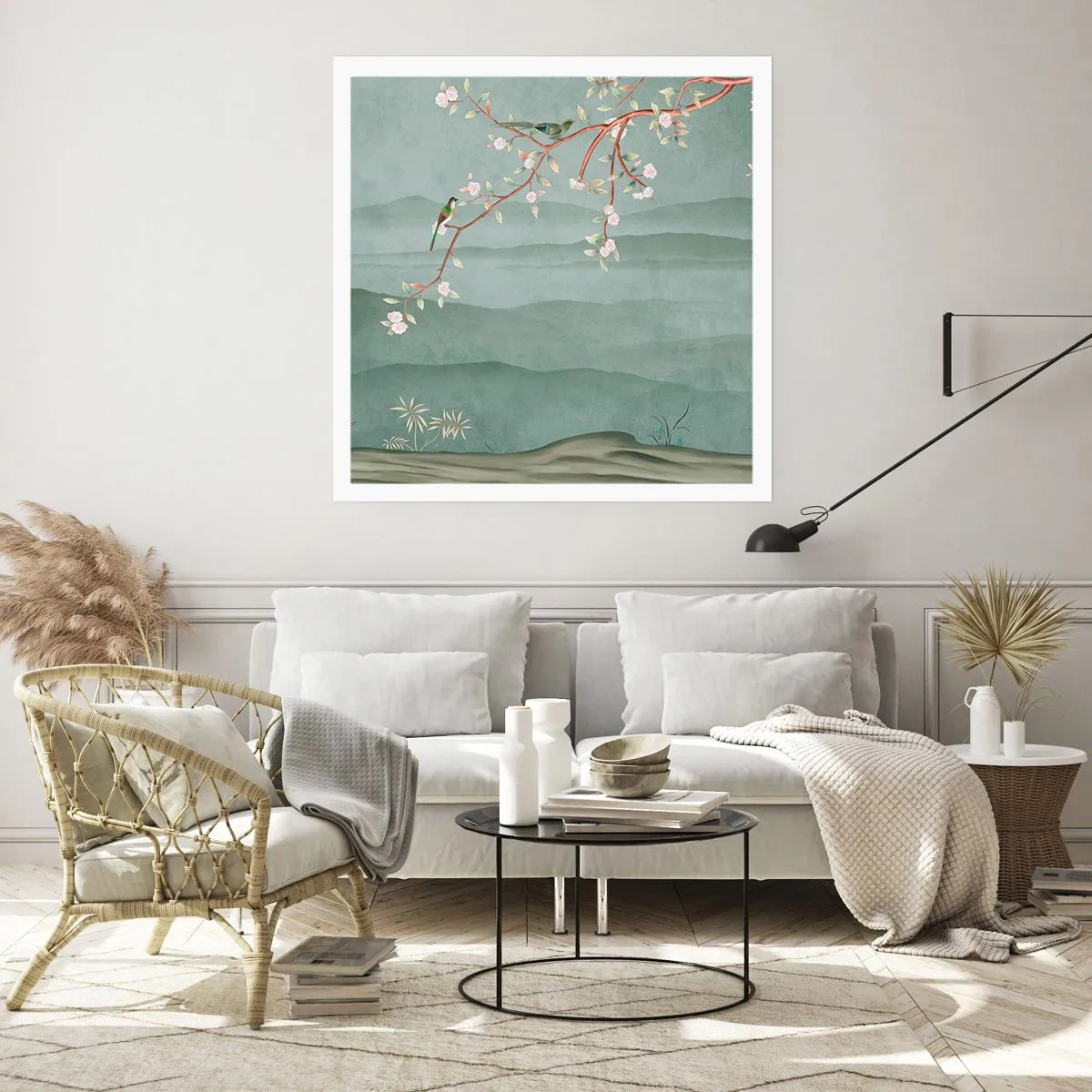 Pôster - Primavera, oh, és tu - 30x30 cm