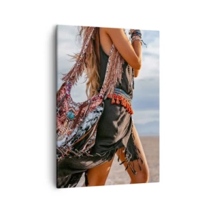 Quadro em tela - Namorada do Xamã - 50x70 cm