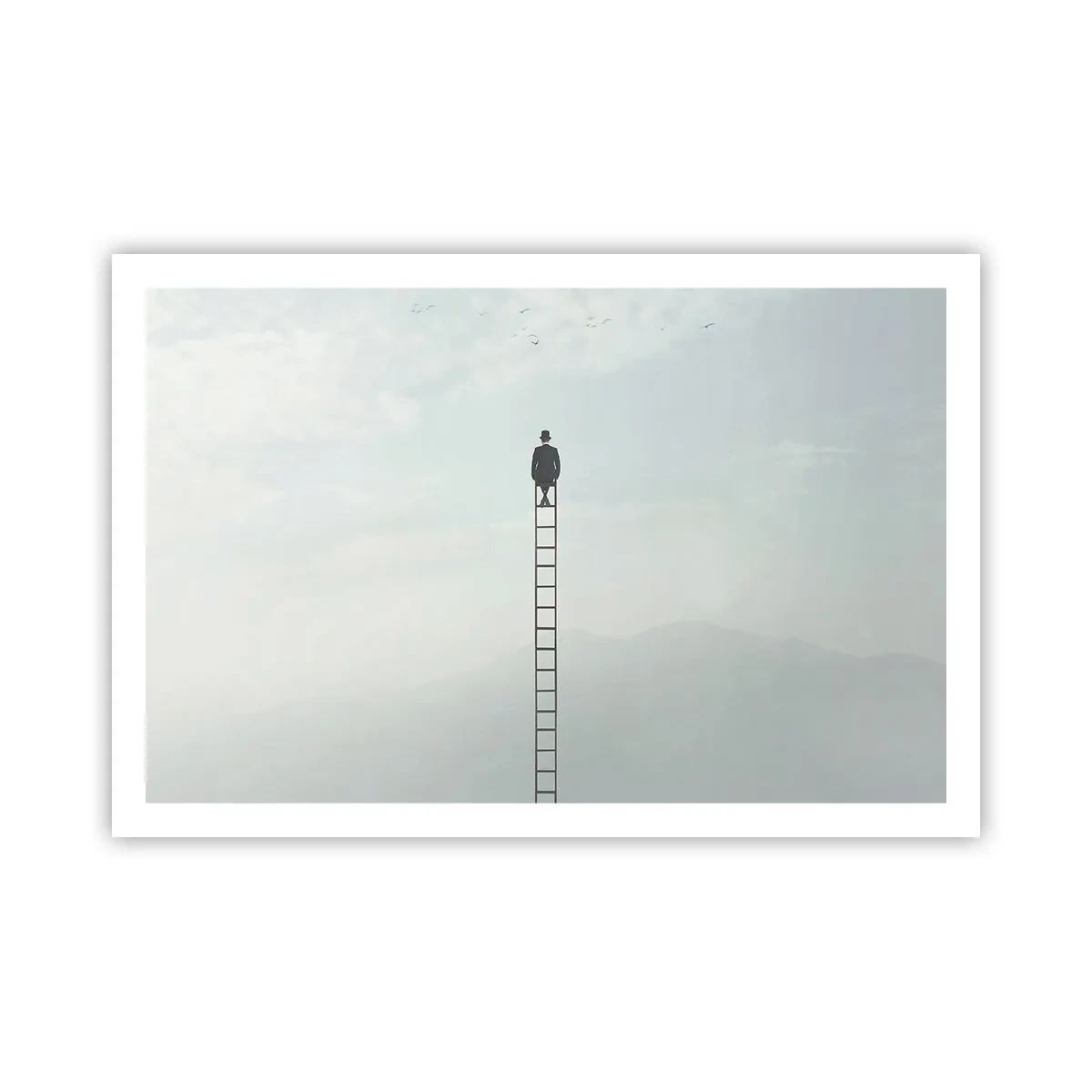 Pôster - Vá além - 91x61 cm