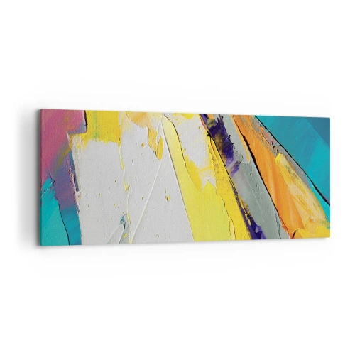 Quadro em tela - Anatomia da luz - 100x40 cm