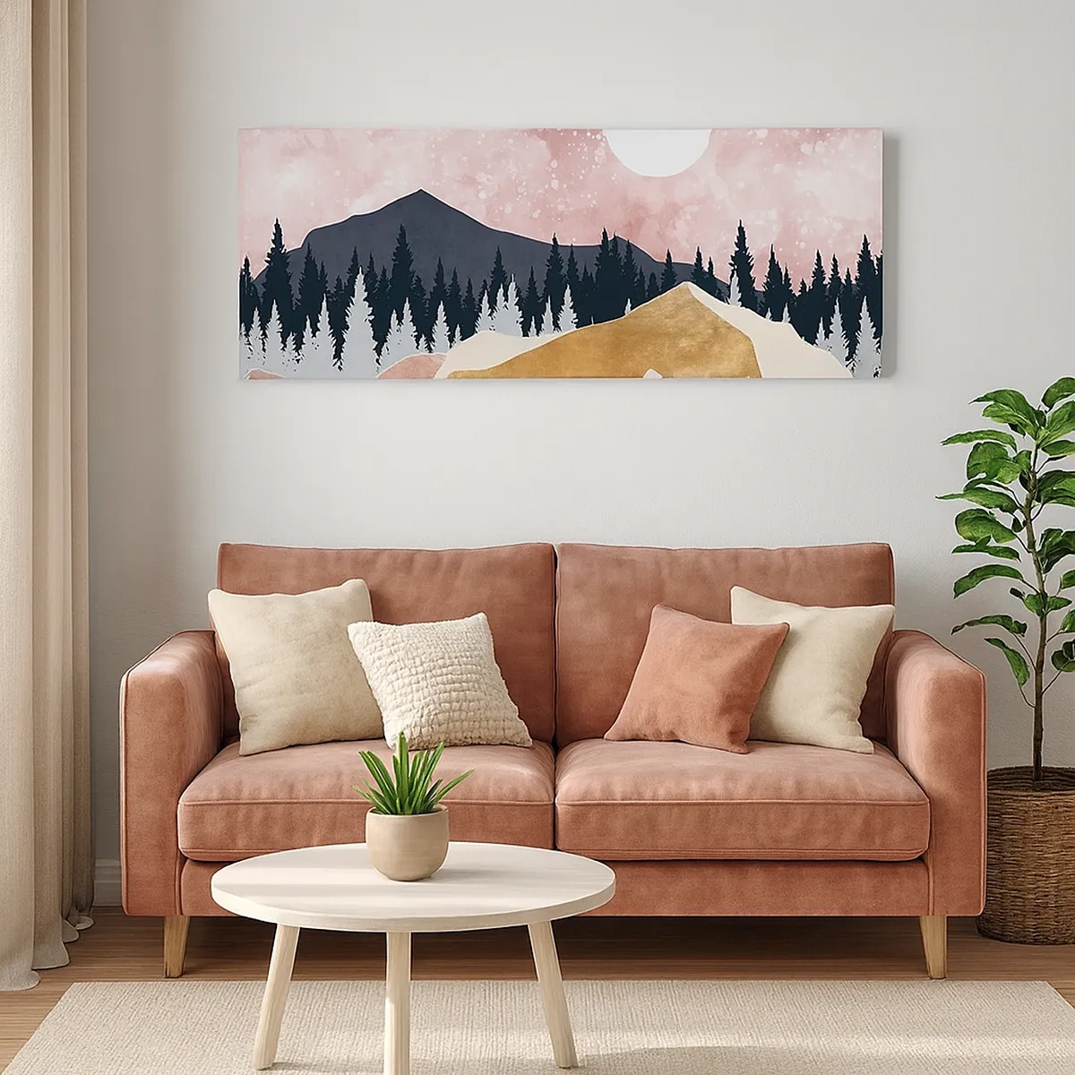 Quadro em tela - Ronda Noturna - 30x30 cm