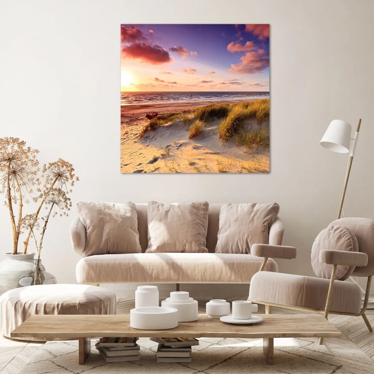 Quadro em tela - Ar com cheiro de verão - 40x40 cm