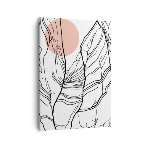 Quadro em tela - Numa rede de galhos - 50x70 cm