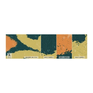 Amostra de papel de parede autocolante Deluxe Sticker - Abstração – movimento lento - Abstração, Pedaço, Idoso - 100x30 cm