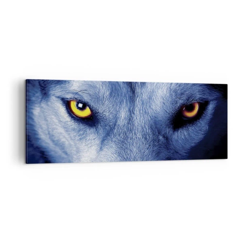 Quadro em tela - Olhar hipnotizante - 140x50 cm