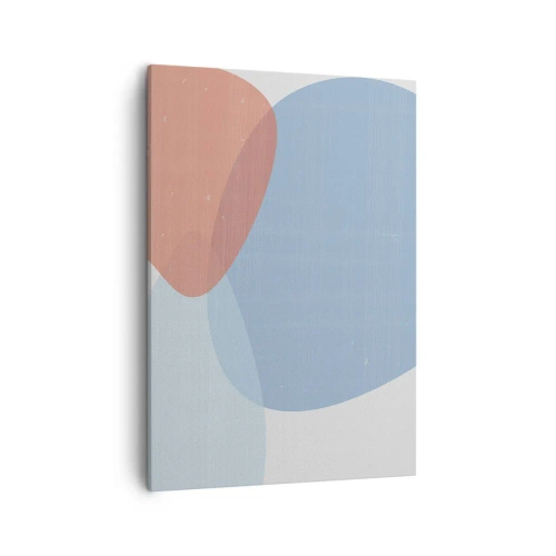Quadro em tela - Relacionamentos pastel - 50x70 cm