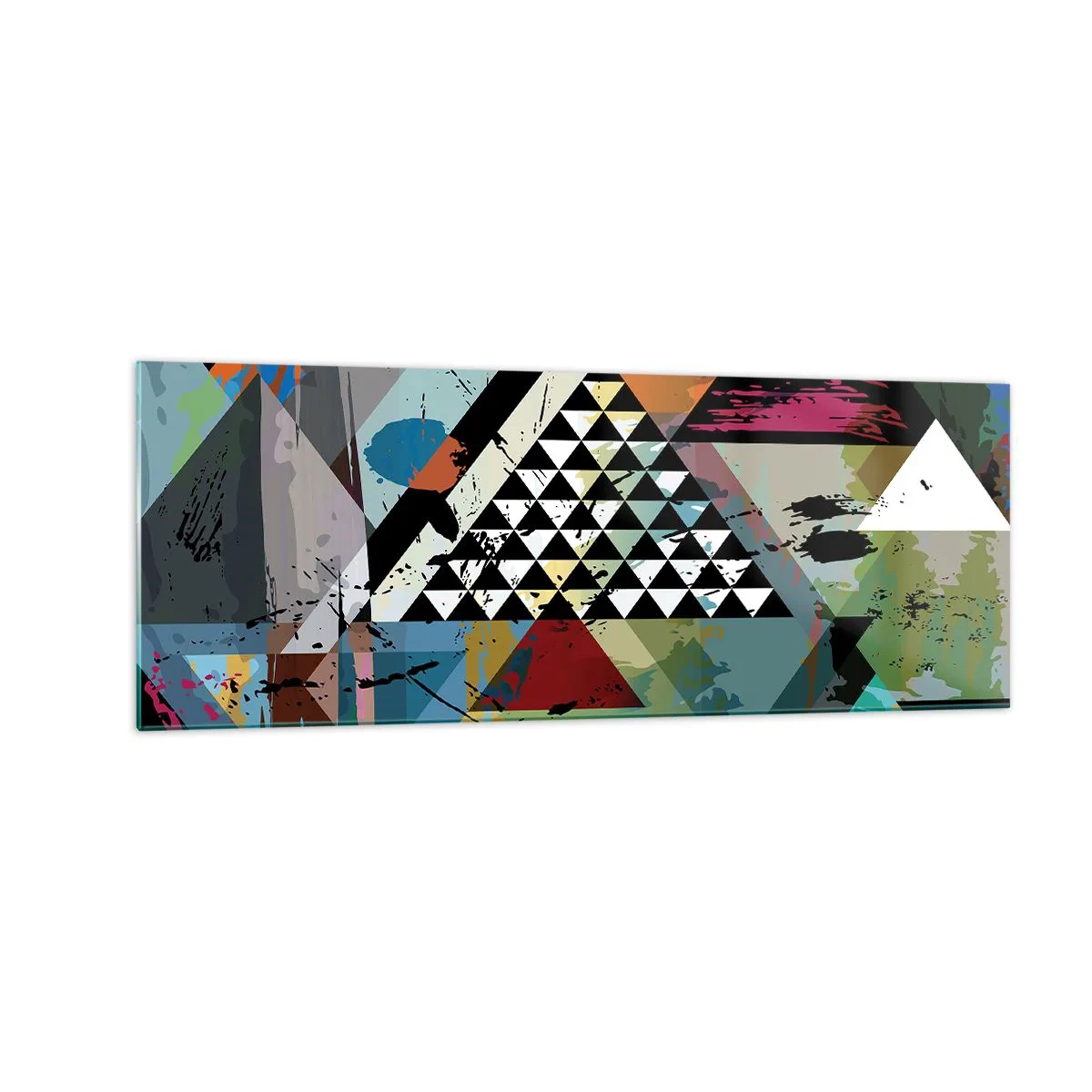 Quadro em vidro - Como é simples - 140x50 cm