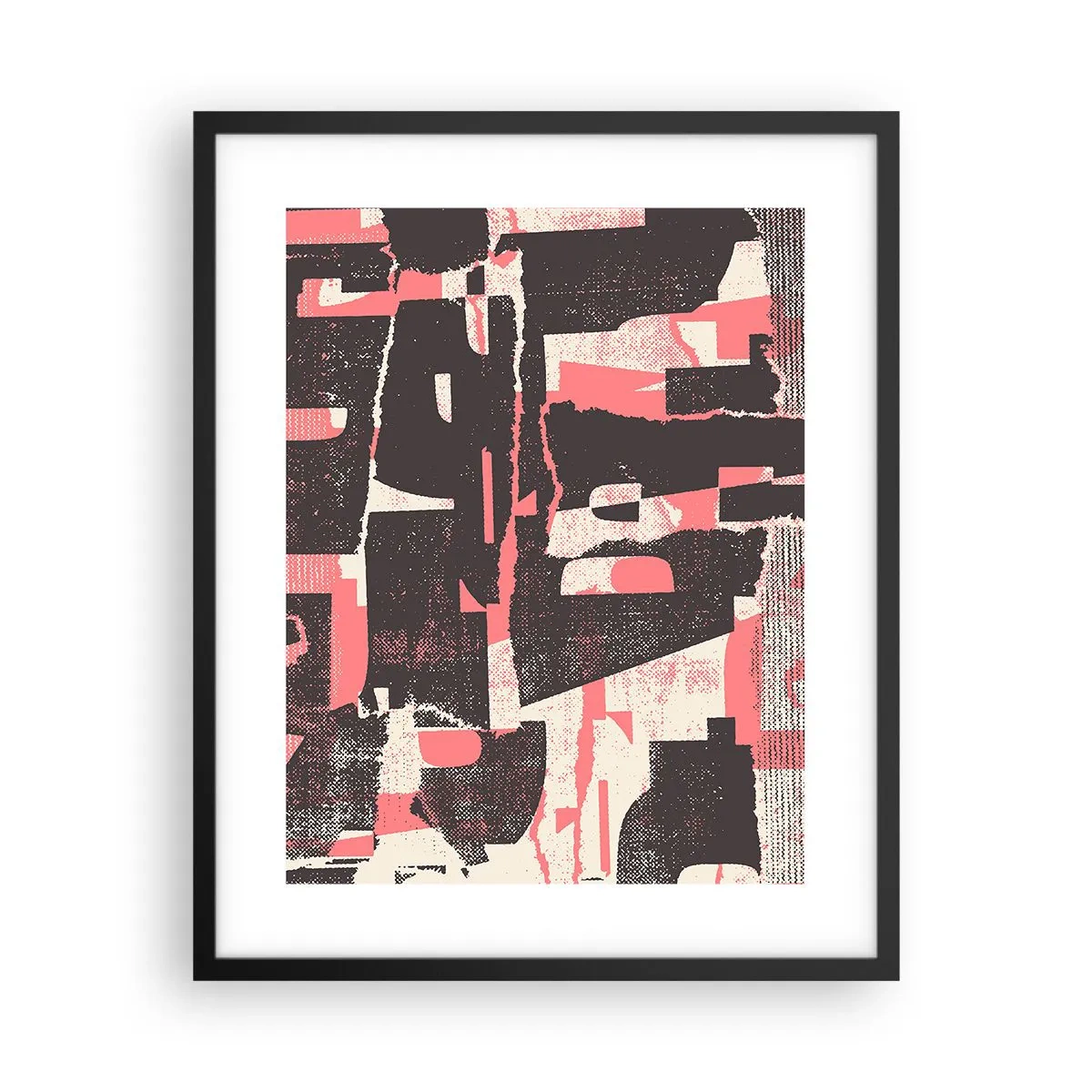 Pôster com moldura preta - Todo esse barulho - 40x50 cm