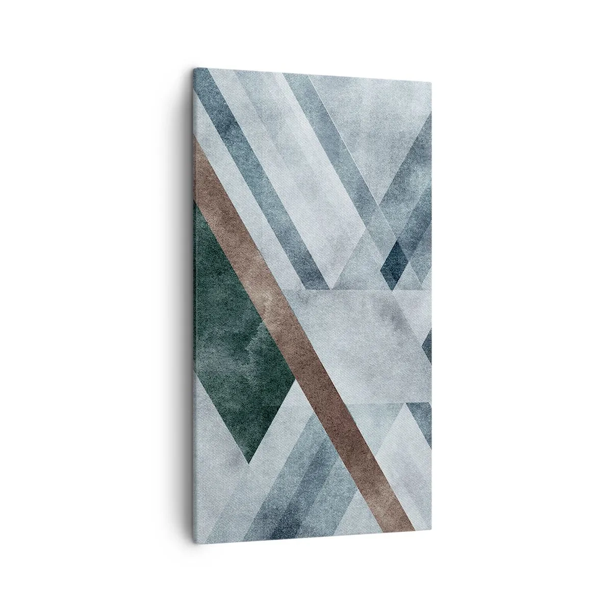 Quadro em tela - Elegância sofisticada da geometria - 45x80 cm