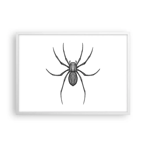 Pôster em moldura branca - Precisão perturbadora - 70x50 cm