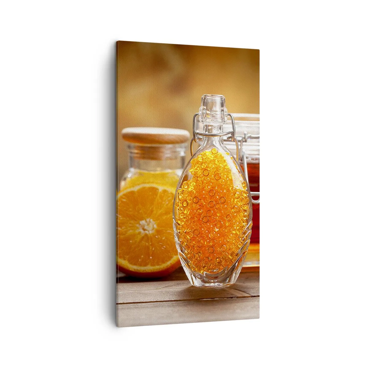Quadro em tela - Sabores e aromas ensolarados - 45x80 cm
