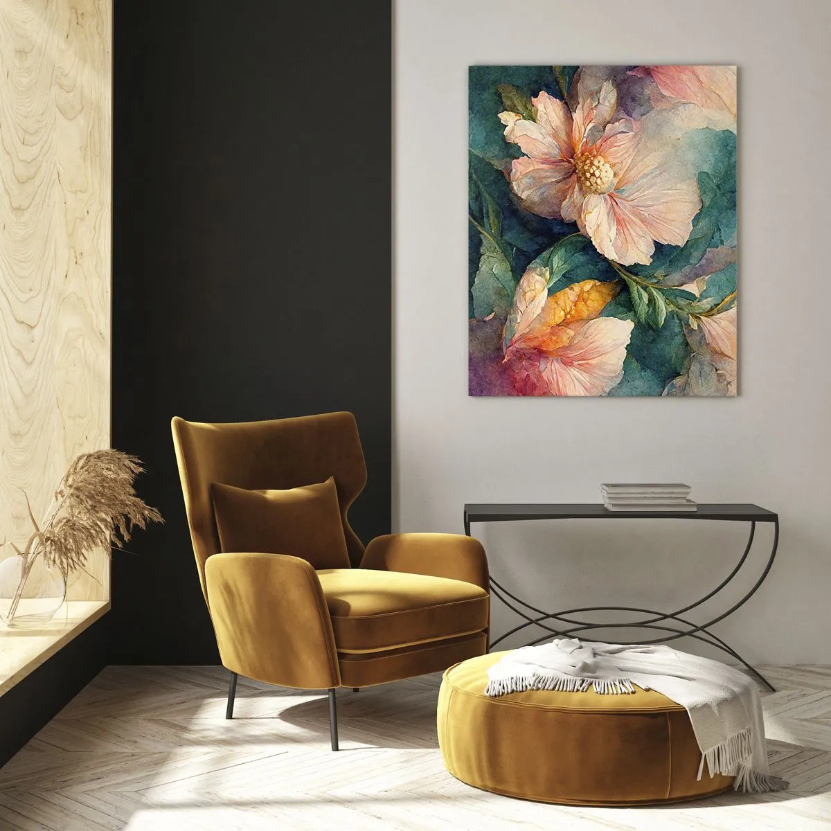 Quadro em vidro - Apenas sutileza - 50x70 cm