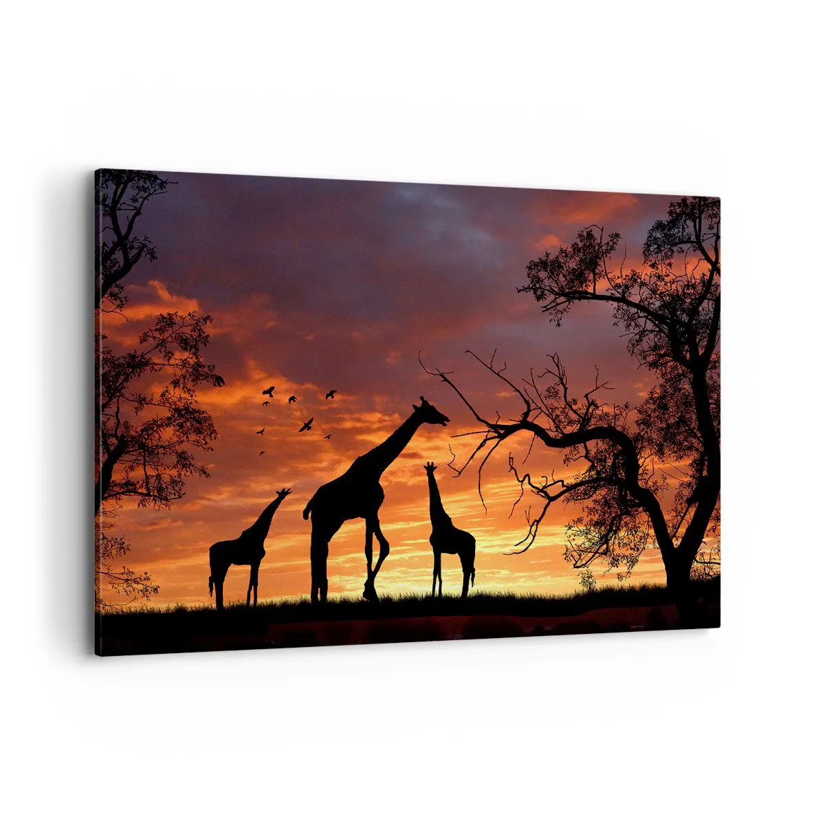 Quadro em tela - Um pequeno jantar com seus entes queridos - 100x70 cm