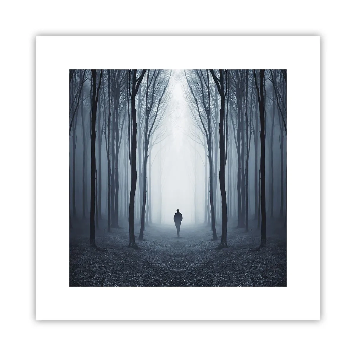 Pôster - Tudo simples e claro - 30x30 cm