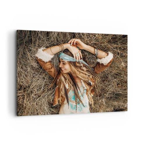 Quadro em tela - A caminho do verão do amor - 100x70 cm