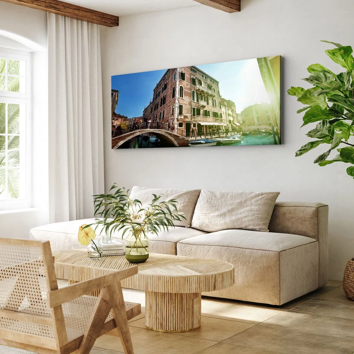 Quadro em tela - Veneza - Amore Mio - 120x50 cm