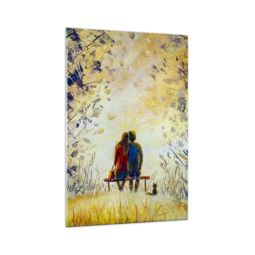 Quadro em vidro - Um momento mágico - 70x100 cm