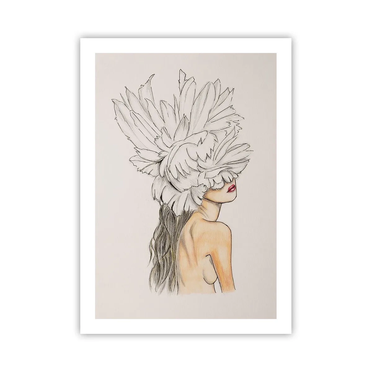 Pôster - Beleza coroada - 50x70 cm