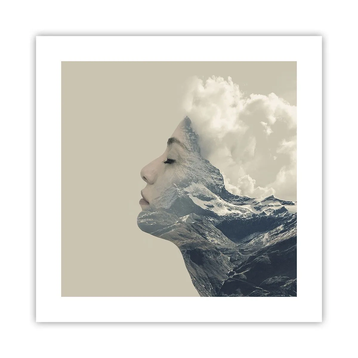 Pôster - A beleza dos elementos da natureza - 40x40 cm