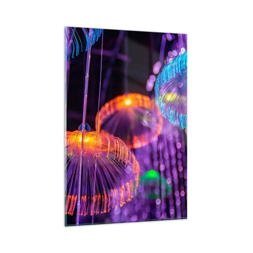 Quadro em vidro - Fonte de luz - 80x120 cm
