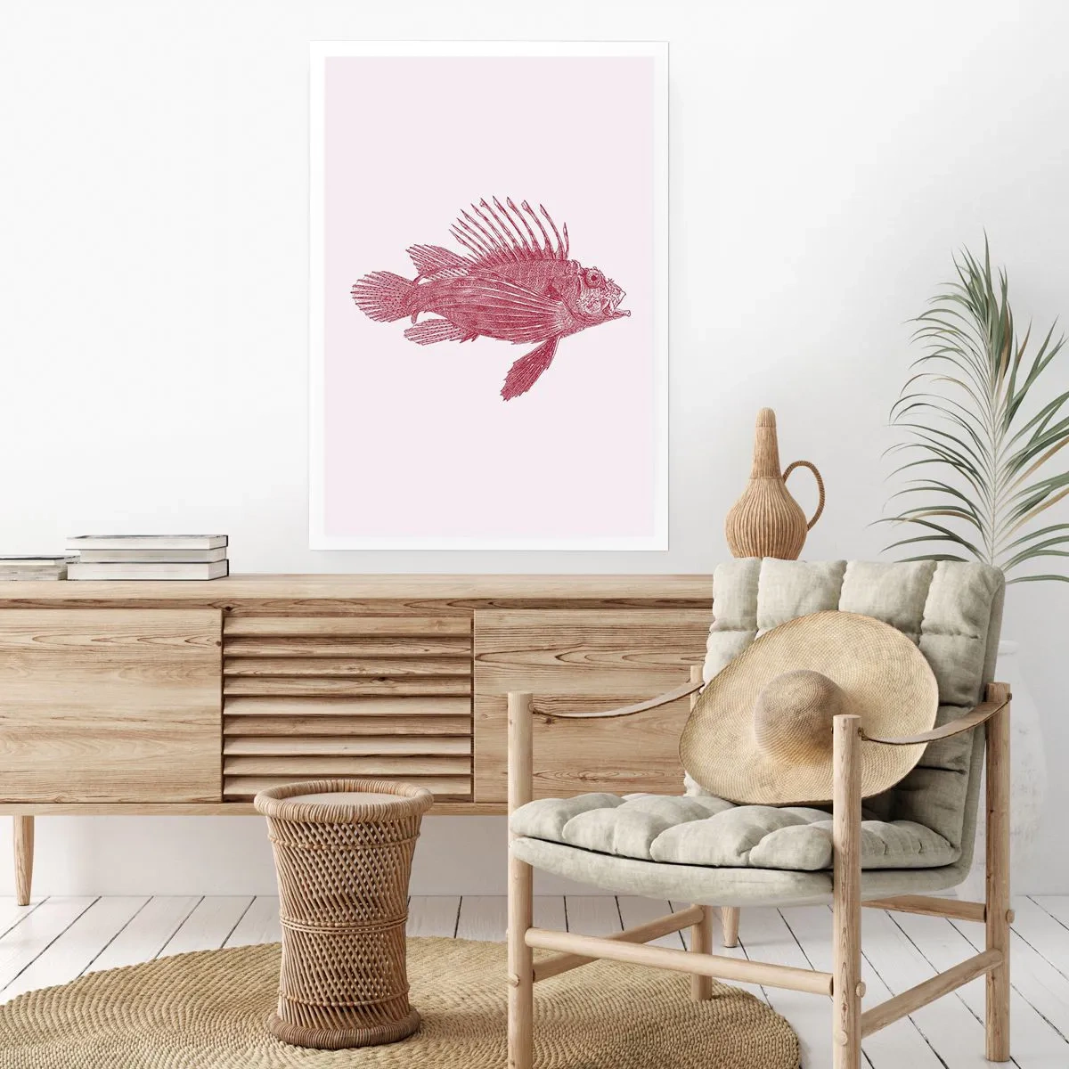 Pôster - Um habitante de águas exóticas - 61x91 cm