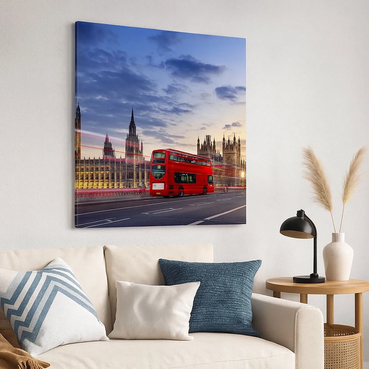 Quadro em tela - Marcas distintivas - 30x30 cm