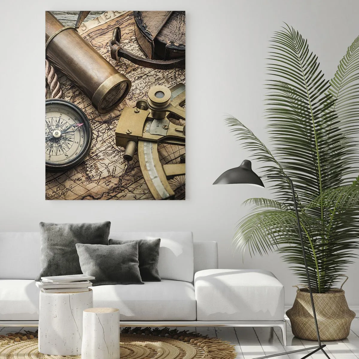 Quadro em vidro - Definir um rumo - 70x100 cm