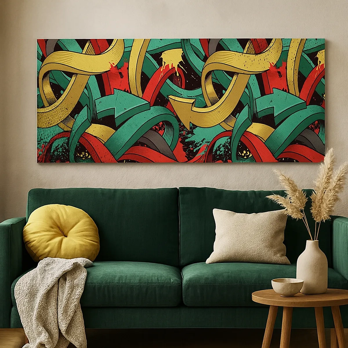 Quadro em tela - Qual o caminho para o destino? - 30x30 cm